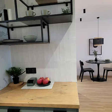 Apartment Kairos - Amber - Darmowy Parking, Scisle Centrum Gliwice